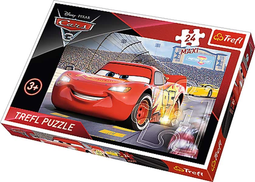Trefl Maxi Pussel - Disney Bilar 24 Bitars