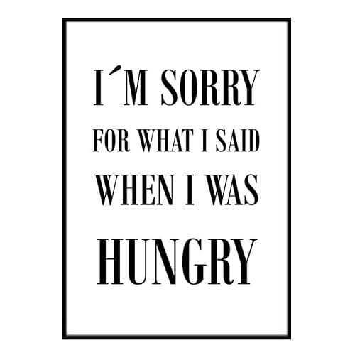 I M SORRY POSTER