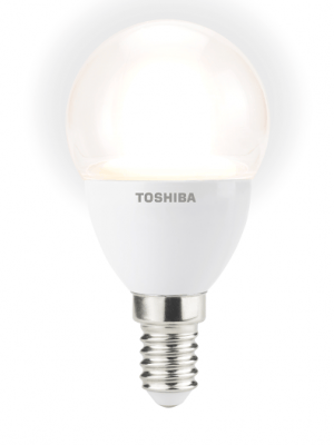 TOSHIBA Golfball E14 Klar 4W