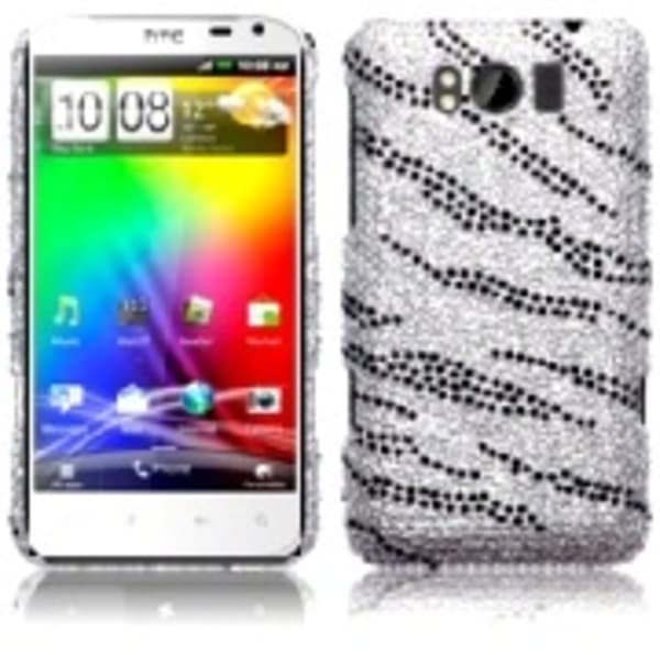 Bakskal HTC Sensation XL Diamond Zebra