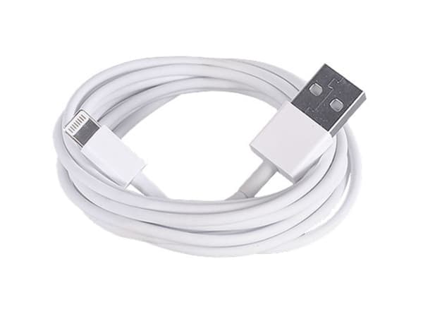 USB Data Kabel Lightning White 2 Meter