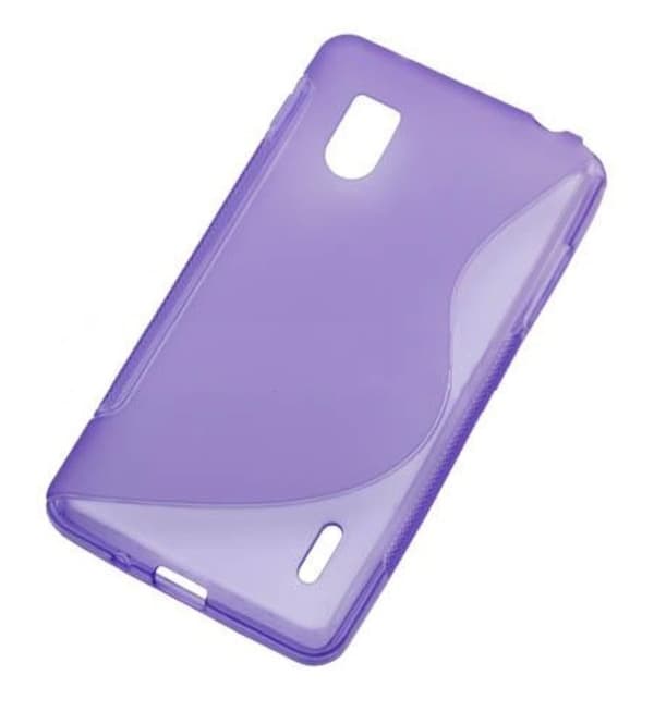 Back Cover Optimus G Style Purple