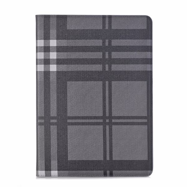 Plånboksfodral iPad Pro 11" (2018) - Tartan/Rutmönster Svart