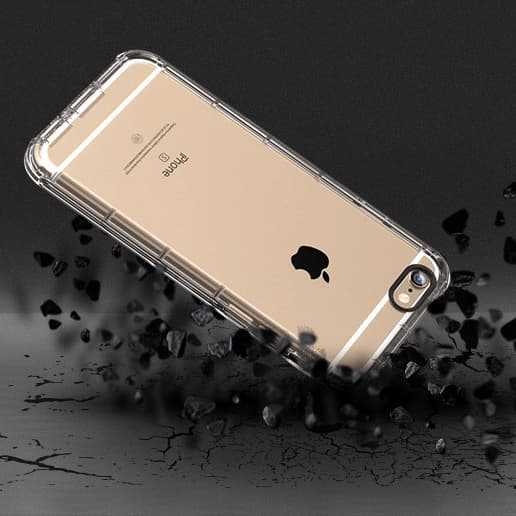 Extra tåligt silikonskal iPhone 6/6s