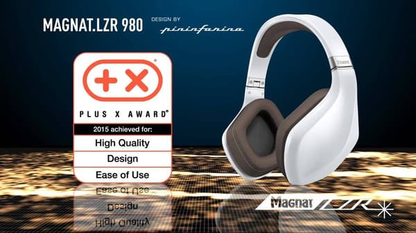 Magnat Hörlurar LZR980 Pinifarina Vit