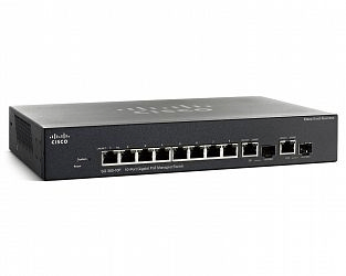 Gigabit Switch, 10-portar, managable, PoE
