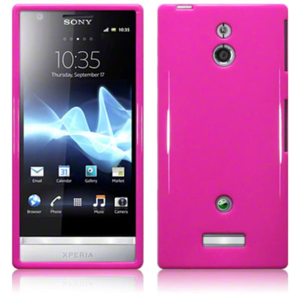Back Cover Xperia P Solid Pink