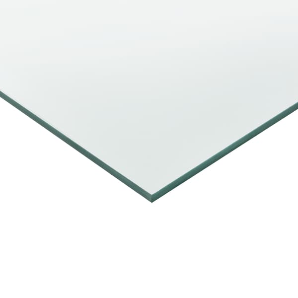 [neu.haus]® Bordplade af hærdet glas - 85x75cm - firkantet