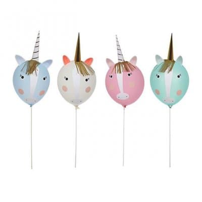 Ballongkit Enhörningar - Meri Meri