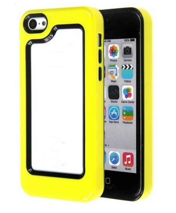 Bumper 2 in 1 iphone 5C Yellow