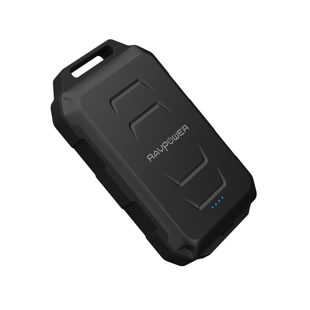 RAVPower Extreme Outdoor, 10050 mAh powerbank, Waterproof/dustproof, Black