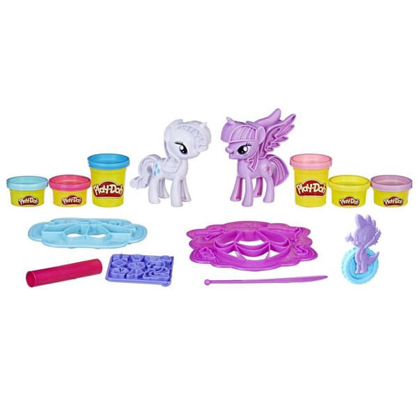 Play-Doh - My Little Pony - Twilight 'N Rarity Fashion Fun