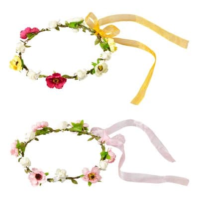 Blomsterkrans med Roset