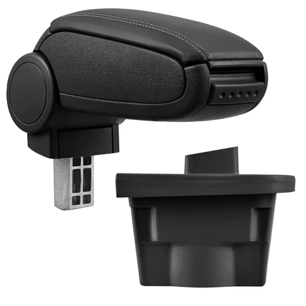 [pro.tec]® Armlæn til Opel Astra J - kunstlæder - sort