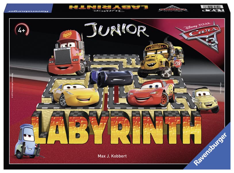 Ravensburger Junior Labyrinth - Disney Cars 3