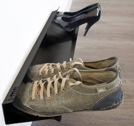 j-me - Shoerack - Skohylle, 70cm sort