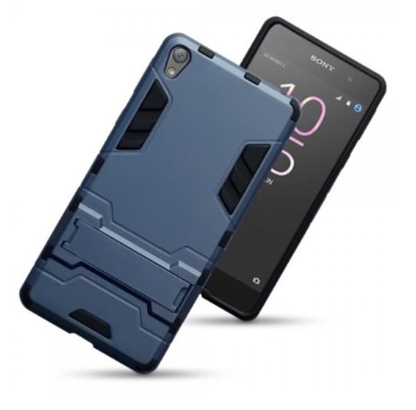 Armour Case Sony Xperia E5 Blue w/Stand
