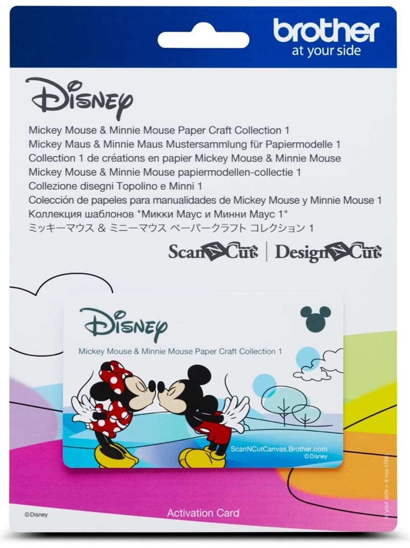 ScanNCut Disney Musse & Mimmi Nr. 1