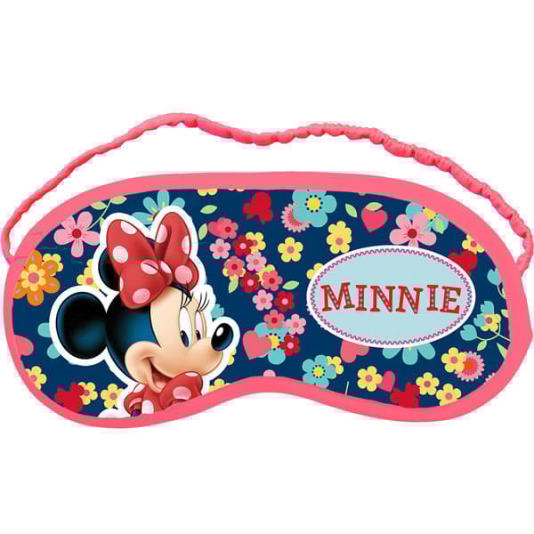 Disney Mimmi Pigg - Sovmask, Ögonmask - Blå/Rosa