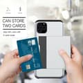Miniatyrbild 1 av 11: iPhone 11 Pro Stöttåligt Skal med Kortfack 4st Färg-Plånbok