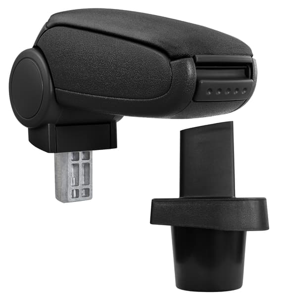 [pro.tec]® Armstöd till Toyota Yaris XP9 (2005–2011) med integrerat fack - textil - svart