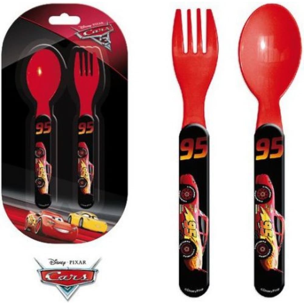 Disney Cars - Bilar Plastbestick Röd