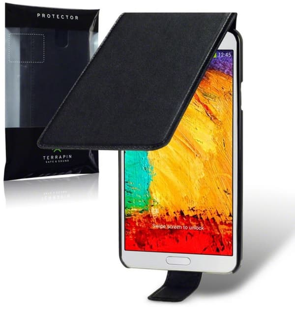 Flipväska Galaxy Note 3 Black Slim