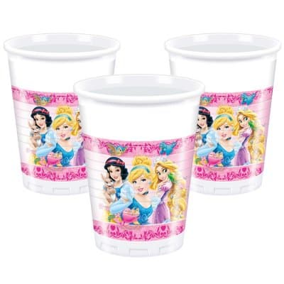 Plastmuggar Disney´s Prinsessor