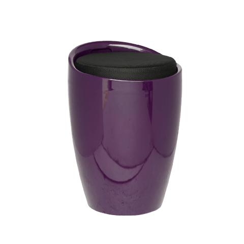 157 Barrel purple palle med opbevaring