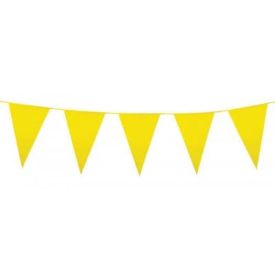 Flaggirlang Jumbo Gul