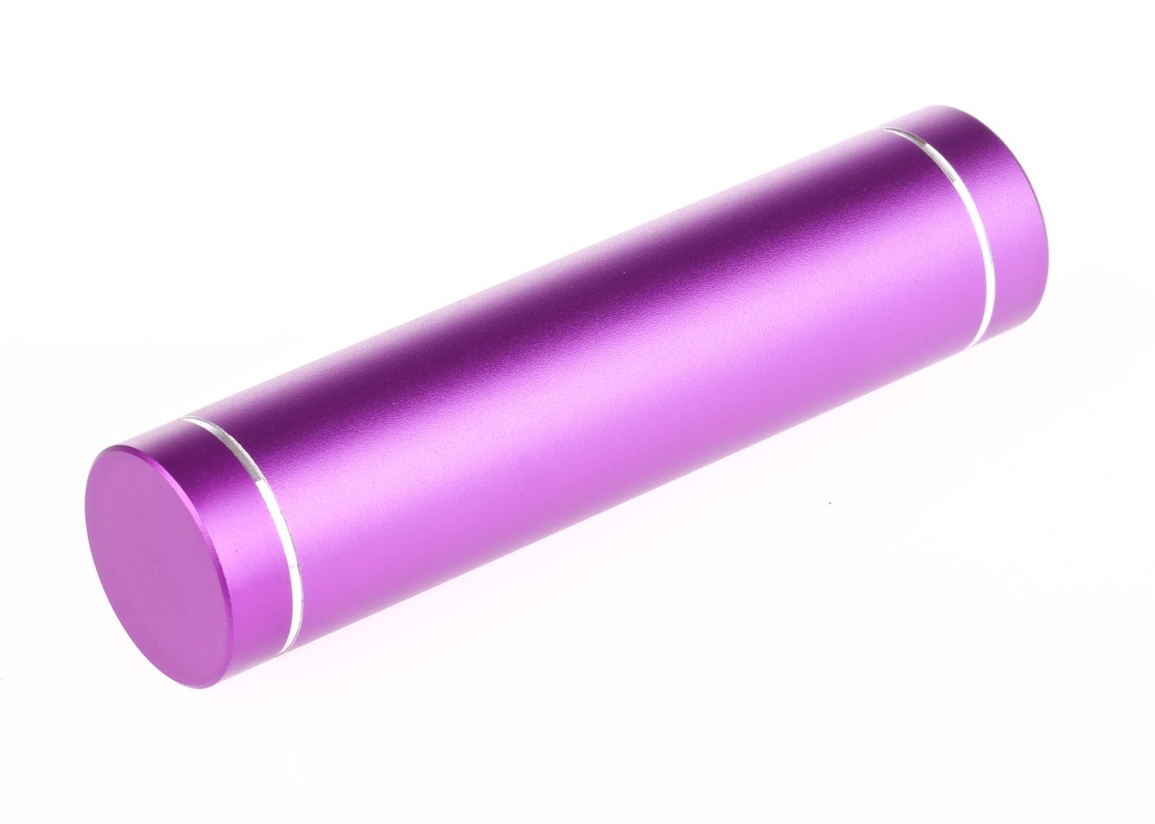 GreyLime Power Tough, 2600 mAh powerbank, Lilla