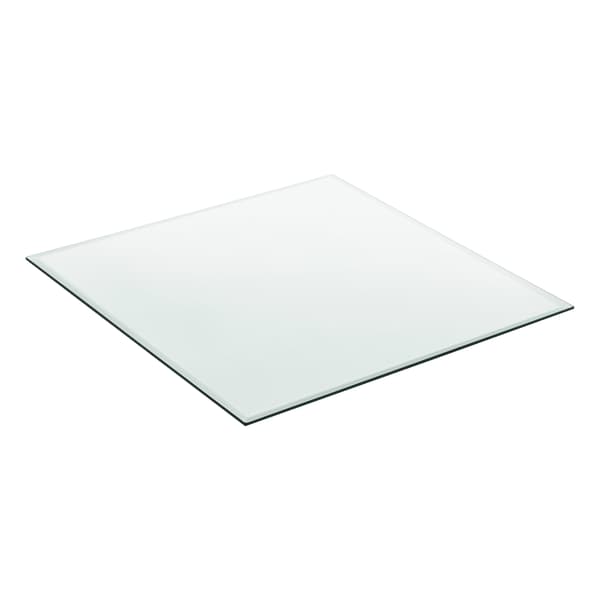 [neu.haus]® Bordskkiva av härdat glas-80x80cm-fyrkantig