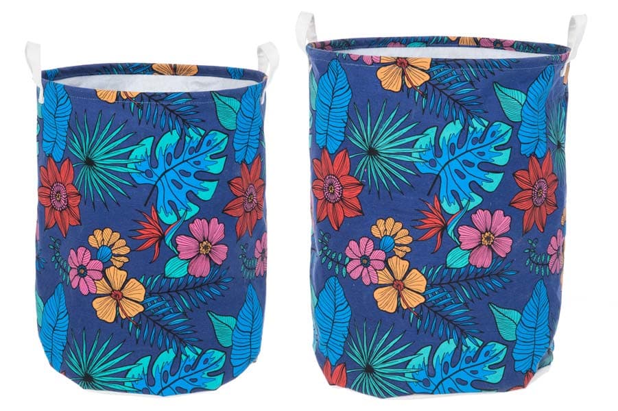 4Living - Paloma, Förvaringskorgar - Blå 2-Pack
