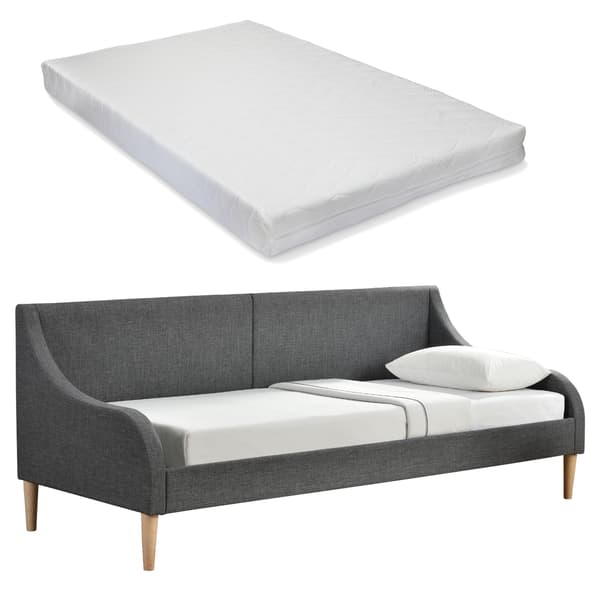 [en.casa]® Soffa Borgstena med madrass