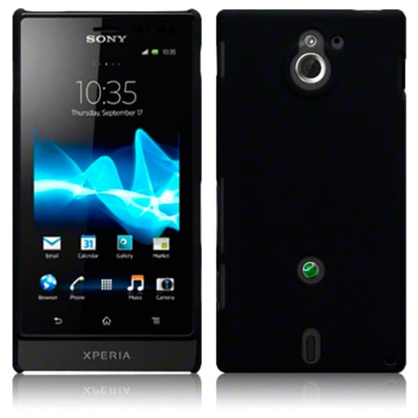 Hard Case Xperia Sola Solid Black