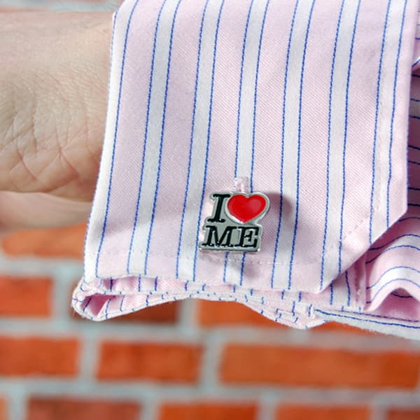 Manschettknappar 2-pack - I Love Me