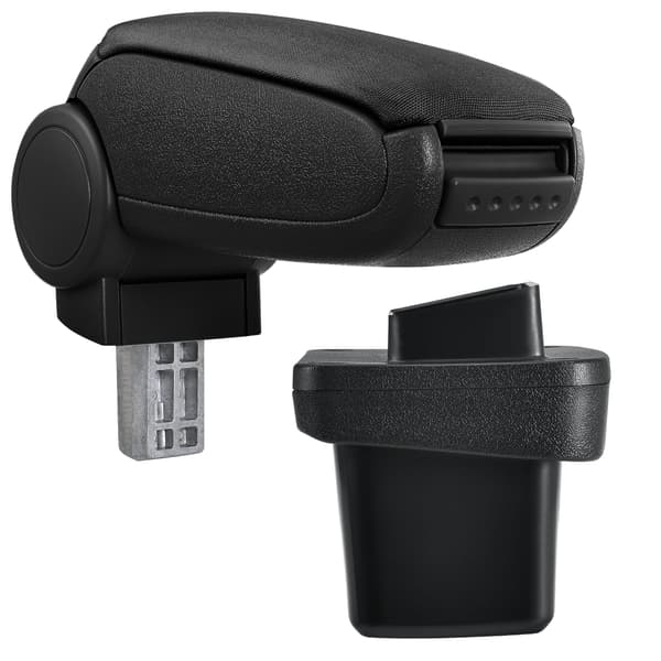 [pro.tec]® Armlæn til Volkswagen Golf 7 - tekstil - sort
