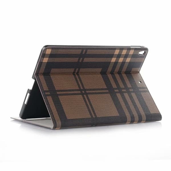 Plånboksfodral iPad Air 10.5" (2019) / iPad Air 3 - Rutmönster Brun