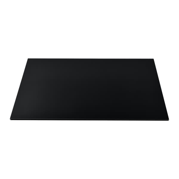 [neu.haus]® Bordskkiva av härdat glas-100x62cm-svart