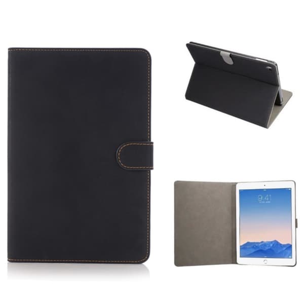 Fodral Mocka/Läder Apple iPad Pro 9.7tum - Svart