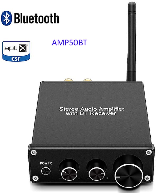 Ohmega Bluetooth förstärkare 2x50Watt