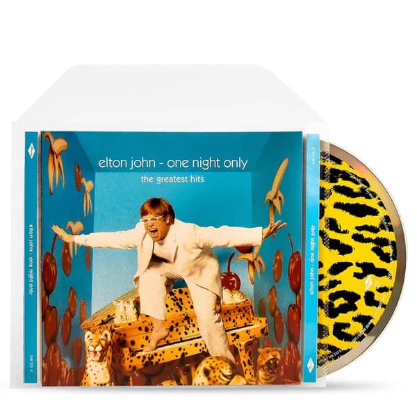 CD fickor för CD förvaring med flik  - 100 st.