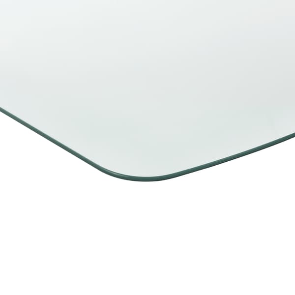 [neu.haus]® Bordplade af hærdet glas - 110x85cm - firkantet