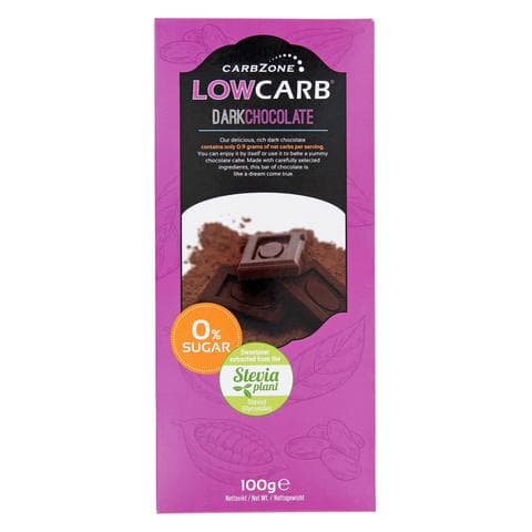 10 PACK - Low Carb Mörk Choklad