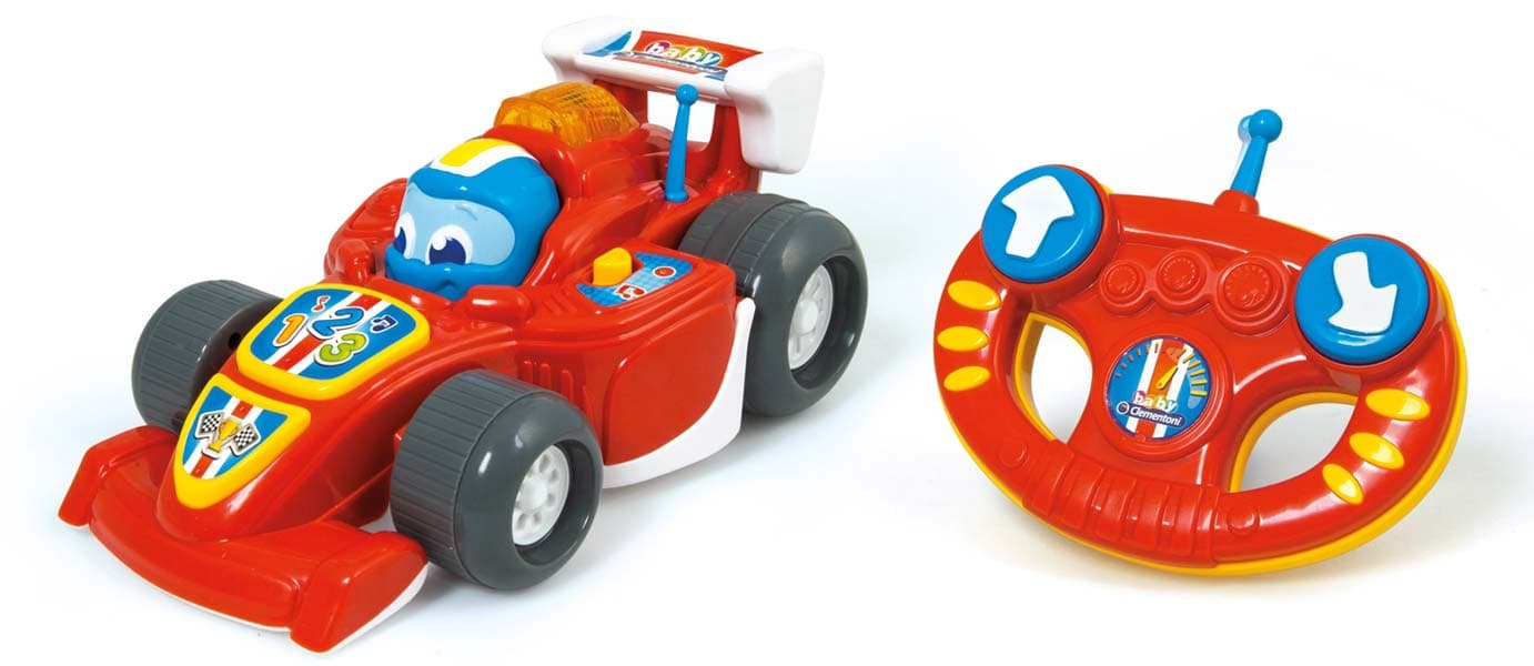 Clementoni Radiostyrd talande Formel 1-bil (SE + FI)