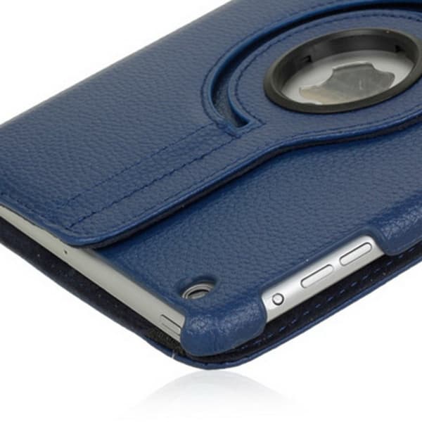 Fodral Ipad Mini / Mini Retina (Mini 2 & 3) Roterande 360° - Blå