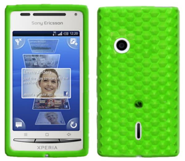 Back Cover Xperia X8 Green