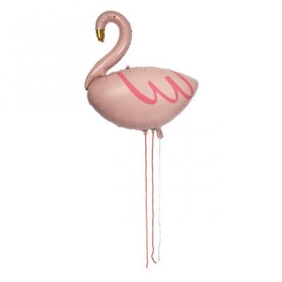 Folieballong – Flamingo Rosa - Meri Meri