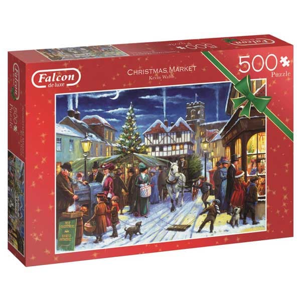 Falcon Pussel, Julmarknad 500 Bitar