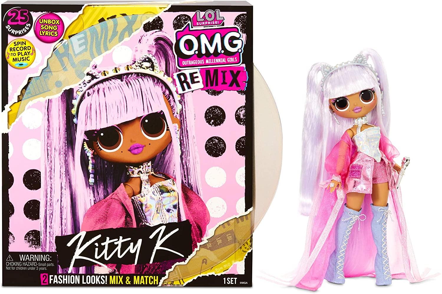 L.O.L. Surprise! O.M.G. Remix Fashion Doll - Kitty K